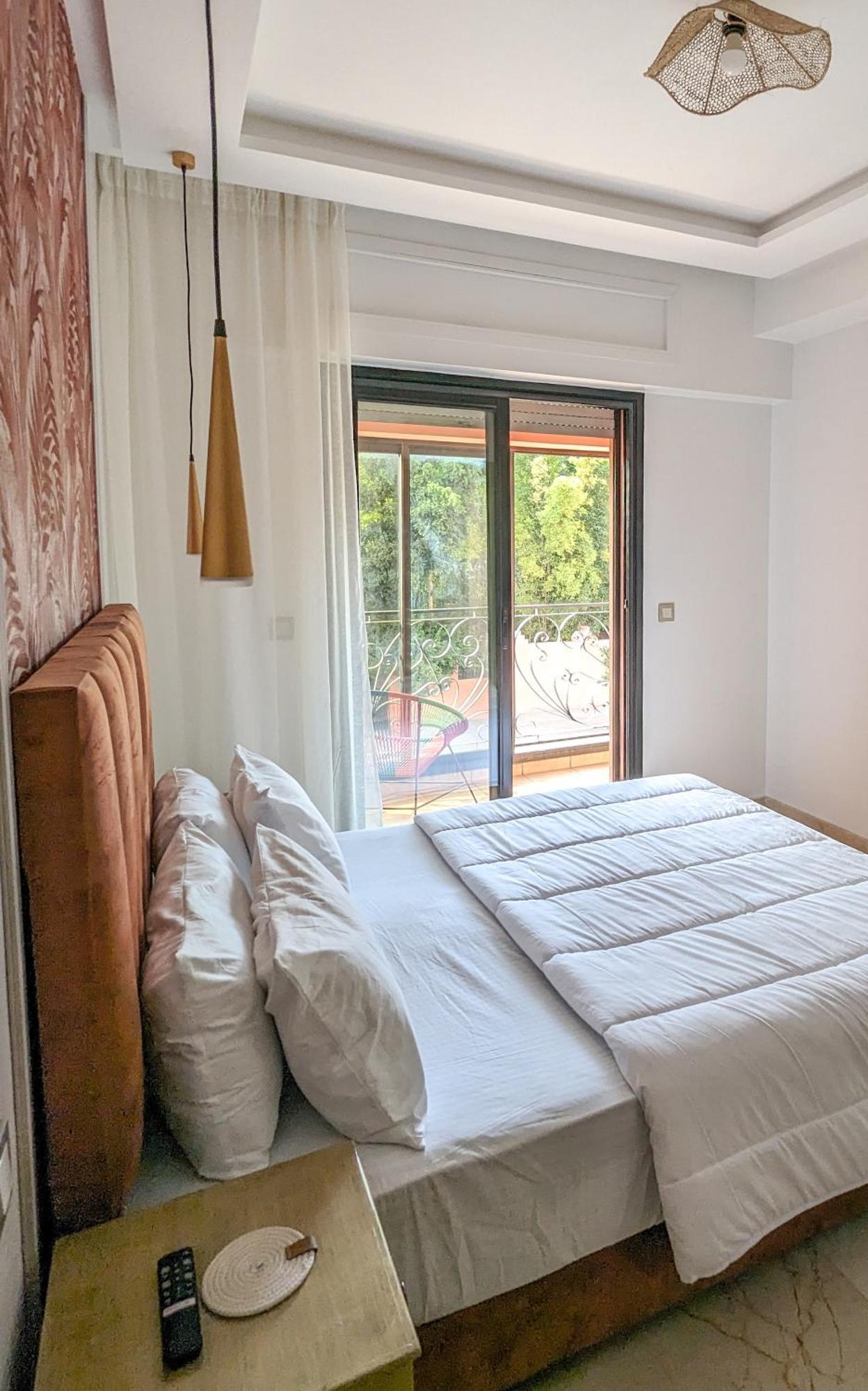 Apartement Panoramic View Majorelle Garden With Pool Marrakesh Exterior foto